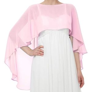 Pink bridesmaids shawl